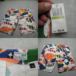 LRG Shorts Mens 43 Multicolor‎ Choppa Denim Jean Zip Fly Drawstring Waist NWD